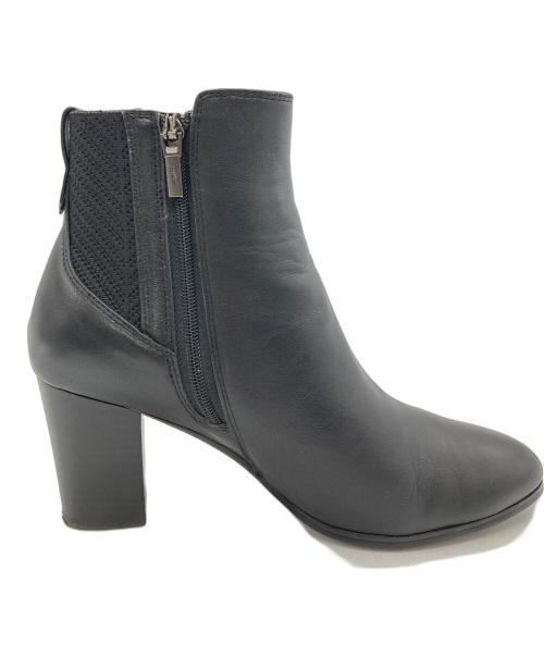 MACKINTOSH LONDON（マッキントッシュ ロンドン）MACKINTOSH LONDON (マッキントッシュ ロンドン) サイドゴアショートブーツ ブラック サイズ:22の古着・服飾アイテム