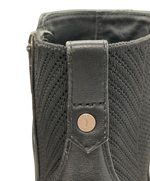 MACKINTOSH LONDON（マッキントッシュ ロンドン）MACKINTOSH LONDON (マッキントッシュ ロンドン) サイドゴアショートブーツ ブラック サイズ:22の古着・服飾アイテム
