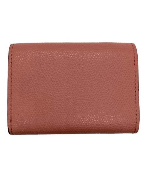 FENDI（フェンディ）FENDI (フェンディ) エフイズフェンディ3つ折り財布 ピンクの古着・服飾アイテム