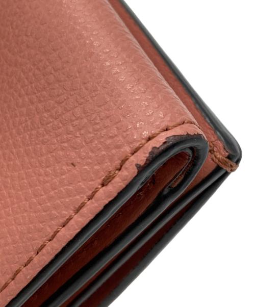 FENDI（フェンディ）FENDI (フェンディ) エフイズフェンディ3つ折り財布 ピンクの古着・服飾アイテム