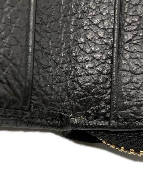Vivienne Westwood（ヴィヴィアンウエストウッド）Vivienne Westwood (ヴィヴィアンウエストウッド) 2つ折りラウンドジップ財布 ブラックの古着・服飾アイテム