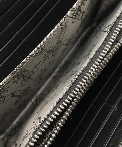 Vivienne Westwood（ヴィヴィアンウエストウッド）Vivienne Westwood (ヴィヴィアンウエストウッド) 長財布 ブラック×レッドの古着・服飾アイテム