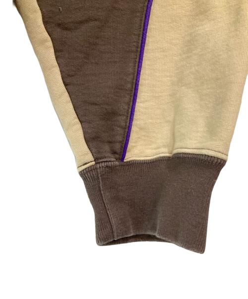 SUPREME（シュプリーム）SUPREME (シュプリーム) Big S Hooded Sweatshirt ブラウン×ベージュ サイズ:Lの古着・服飾アイテム