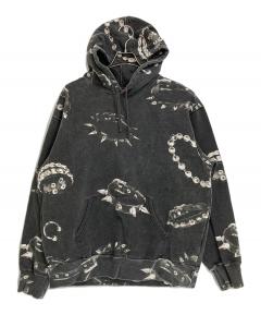 中古・古着通販】KEIJU (ケイジュ) VEILED TOUR HOODIE ブルー サイズ