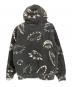 SUPREME (シュプリーム) Studded Collars Hooded Sweatshirt ブラック サイズ:L：20000円