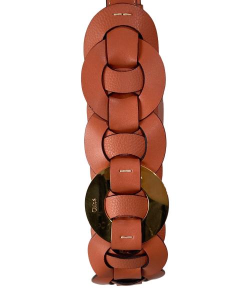 Chloe（クロエ）Chloe (クロエ) ショルダーバッグ オレンジの古着・服飾アイテム