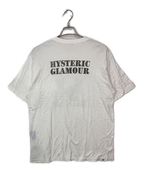 Hysteric Glamour（ヒステリックグラマー）Hysteric Glamour (ヒステリックグラマー) Disney RESORT (ディズニーリゾート) プリントTシャツ ホワイト サイズ:Lの古着・服飾アイテム