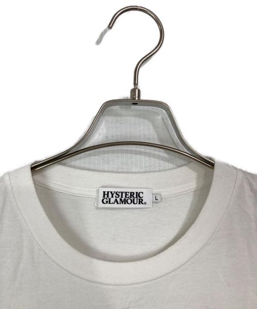 Hysteric Glamour（ヒステリックグラマー）Hysteric Glamour (ヒステリックグラマー) Disney RESORT (ディズニーリゾート) プリントTシャツ ホワイト サイズ:Lの古着・服飾アイテム
