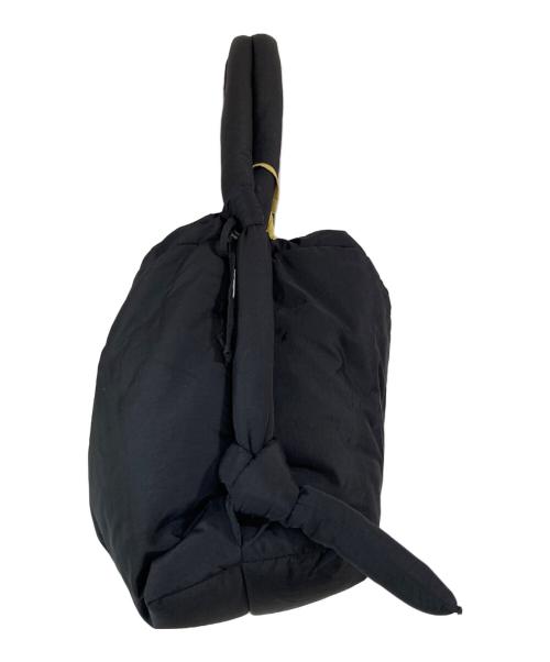 olend（オレンド）olend (オレンド) Ona Soft Bag ブラック×イエローの古着・服飾アイテム