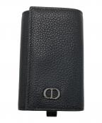 Diorディオール）の古着「レザーキーケース」｜ブラック