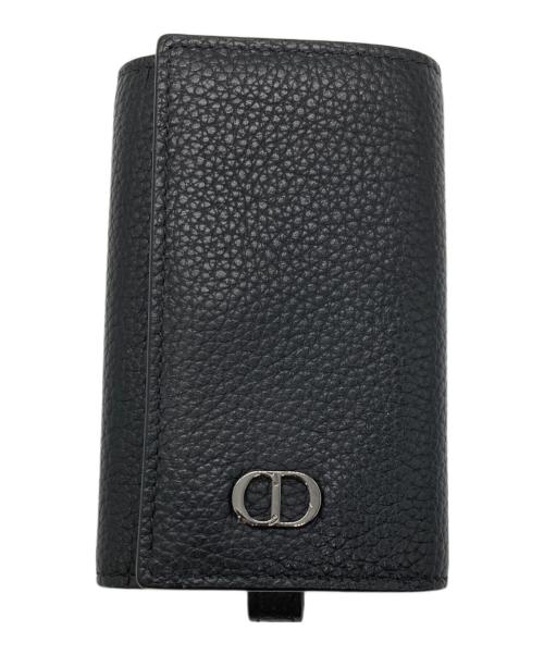 Dior（ディオール）DIOR (ディオール) レザーキーケース ブラックの古着・服飾アイテム