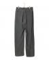 EDIFICE (エディフィス) E.LINEN VISCOSE フレア ワイド パンツ グレー サイズ:M：8000円