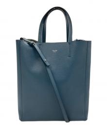CELINE（セリーヌ）の古着「2WAYハンドバッグ」｜ブルー