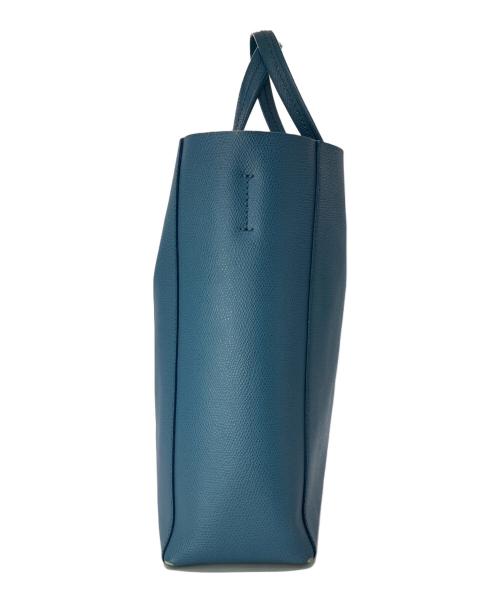 CELINE（セリーヌ）CELINE (セリーヌ) 2WAYハンドバッグ ブルーの古着・服飾アイテム