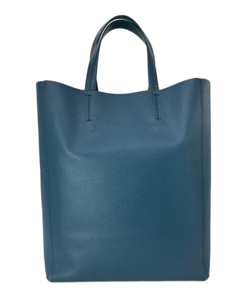 CELINE（セリーヌ）CELINE (セリーヌ) 2WAYハンドバッグ ブルーの古着・服飾アイテム