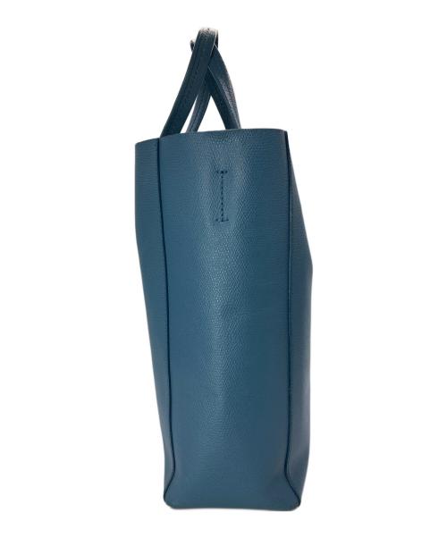 CELINE（セリーヌ）CELINE (セリーヌ) 2WAYハンドバッグ ブルーの古着・服飾アイテム