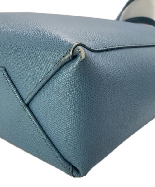 CELINE（セリーヌ）CELINE (セリーヌ) 2WAYハンドバッグ ブルーの古着・服飾アイテム