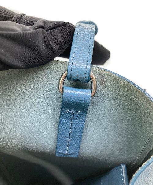 CELINE（セリーヌ）CELINE (セリーヌ) 2WAYハンドバッグ ブルーの古着・服飾アイテム