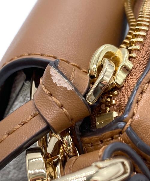 MICHAEL KORS（マイケル・コース）MICHAEL KORS (マイケル・コース) ショルダーバッグ ブラウンの古着・服飾アイテム