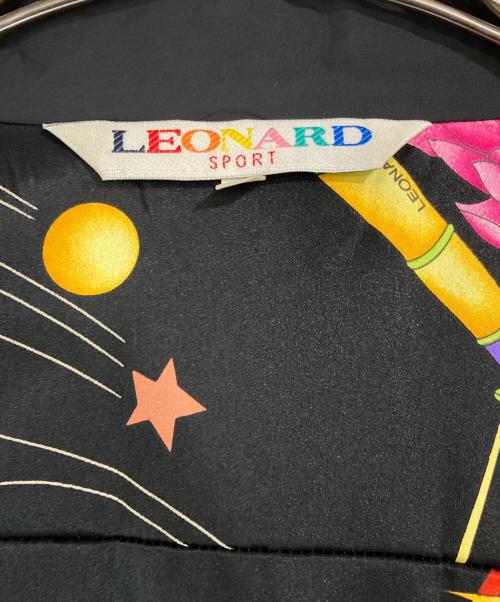 LEONARD SPORT（レオナール スポーツ）LEONARD SPORT (レオナール スポーツ) 中綿ナイロンコート ブラック サイズ:Ⅿの古着・服飾アイテム