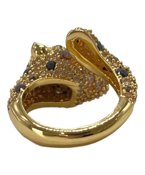 Kate Spade（ケイトスペード）Kate Spade (ケイトスペード) フィアス レオパード ラップ リング サイズ:11号の古着・服飾アイテム