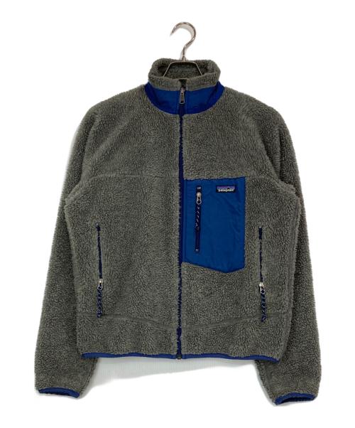 Patagonia（パタゴニア）Patagonia (パタゴニア) クラシックレトロXジャケット グレー×ネイビー サイズ:Sの古着・服飾アイテム