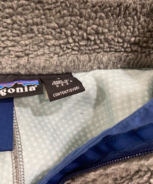 Patagonia（パタゴニア）Patagonia (パタゴニア) クラシックレトロXジャケット グレー×ネイビー サイズ:Sの古着・服飾アイテム