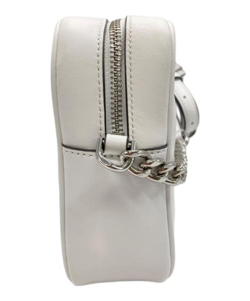 Kate Spade（ケイトスペード）Kate Spade (ケイトスペード) キルティングカメラバッグ ホワイトの古着・服飾アイテム