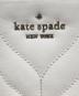 中古・古着 Kate Spade (ケイトスペード) キルティングカメラバッグ ホワイト：8000円