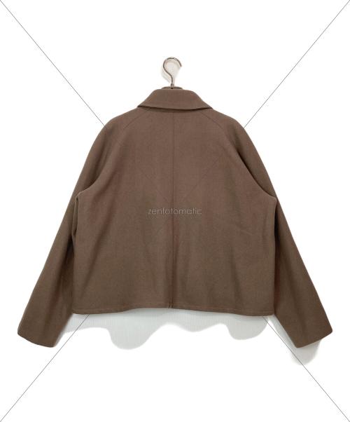 International Gallery（インターナショナルギャラリー）International Gallery (インターナショナルギャラリー) ハイドポケットブルゾン ベージュ サイズ:Sの古着・服飾アイテム