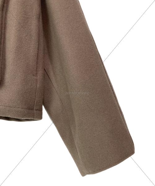 International Gallery（インターナショナルギャラリー）International Gallery (インターナショナルギャラリー) ハイドポケットブルゾン ベージュ サイズ:Sの古着・服飾アイテム