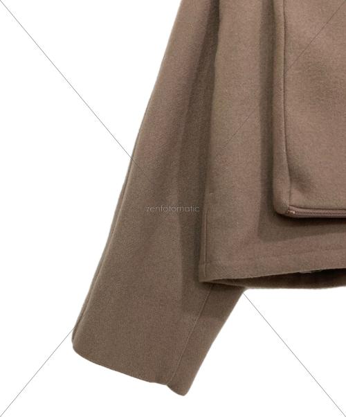 International Gallery（インターナショナルギャラリー）International Gallery (インターナショナルギャラリー) ハイドポケットブルゾン ベージュ サイズ:Sの古着・服飾アイテム