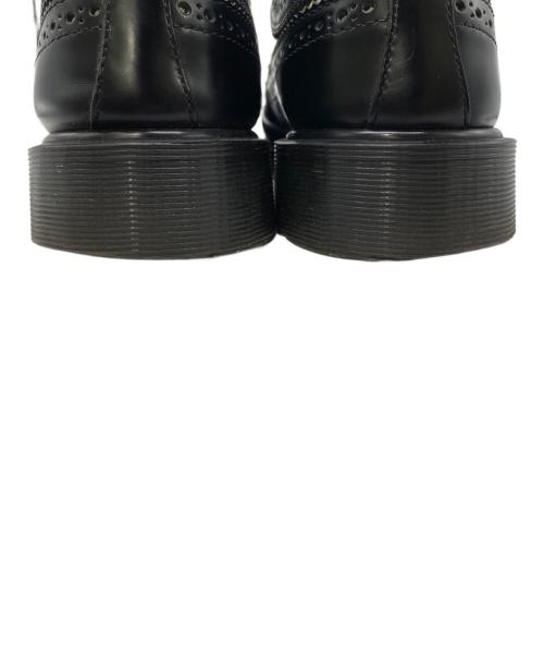 Dr.Martens（ドクターマーチン）Dr.Martens (ドクターマーチン) BROGUE BEX SHOE ブラック×ホワイト サイズ:UK7の古着・服飾アイテム