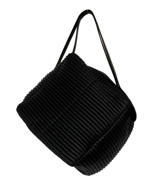 HIROKO HAYASHI（ヒロコ ハヤシ）HIROKO HAYASHI (ヒロコ ハヤシ) キューブ型バッグ ブラックの古着・服飾アイテム