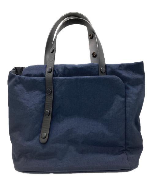 HIROKO HAYASHI（ヒロコ ハヤシ）HIROKO HAYASHI (ヒロコ ハヤシ) ハンドバッグ ネイビーの古着・服飾アイテム