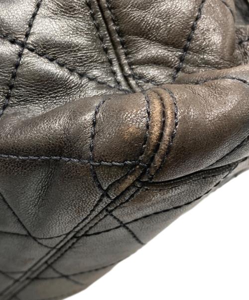 CHANEL（シャネル）CHANEL (シャネル) ダブルポケットトートバッグ ブラウンの古着・服飾アイテム