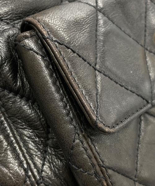 CHANEL（シャネル）CHANEL (シャネル) ダブルポケットトートバッグ ブラウンの古着・服飾アイテム