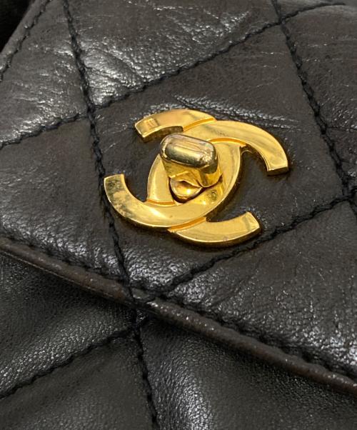 CHANEL（シャネル）CHANEL (シャネル) ダブルポケットトートバッグ ブラウンの古着・服飾アイテム