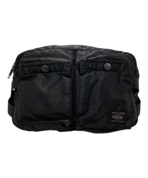 PORTER（ポーター）PORTER (ポーター) ウエストバッグ ブラックの古着・服飾アイテム