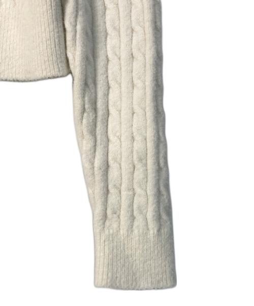 JILL BY JILLSTUART（ジル バイ ジルスチュアート）JILL BY JILLSTUART (ジル バイ ジルスチュアート) Disney (ディズニー) ニットカーディガン ホワイト サイズ:FREEの古着・服飾アイテム