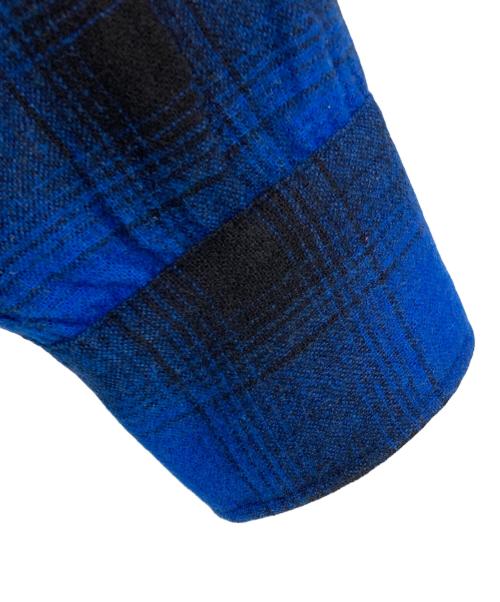 PENDLETON（ペンドルトン）PENDLETON (ペンドルトン) 70~80'sオンブレチェックウールウエスタンシャツ ブルー サイズ:Ⅿの古着・服飾アイテム