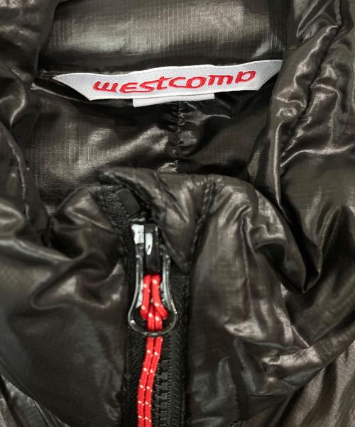 westcomb（ウエストコム）westcomb (ウエストコム) ダウンジャケット ブラック サイズ:Lの古着・服飾アイテム