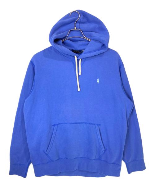 POLO RALPH LAUREN（ポロ・ラルフローレン）POLO RALPH LAUREN (ポロ・ラルフローレン) プルオーバーパーカー ブルー サイズ:XLの古着・服飾アイテム