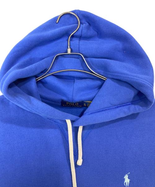 POLO RALPH LAUREN（ポロ・ラルフローレン）POLO RALPH LAUREN (ポロ・ラルフローレン) プルオーバーパーカー ブルー サイズ:XLの古着・服飾アイテム