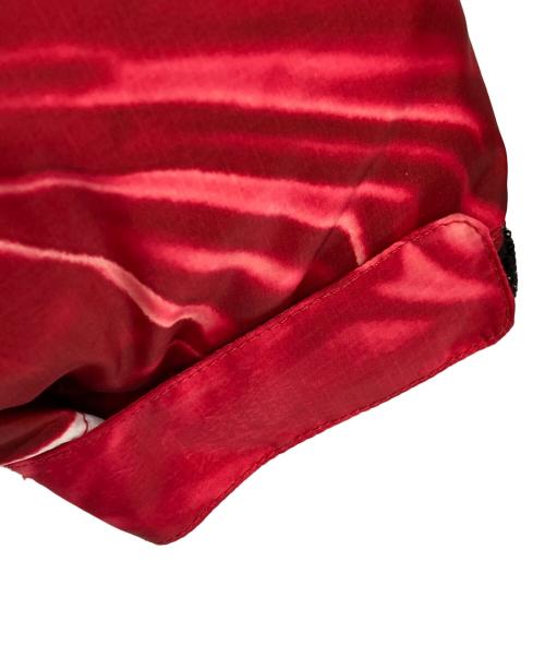 THE NORTH FACE（ザ ノース フェイス）THE NORTH FACE (ザ ノース フェイス) SUPREME (シュプリーム) Trompe L’oeil Printed Nuptse Jacket レッド サイズ:XLの古着・服飾アイテム