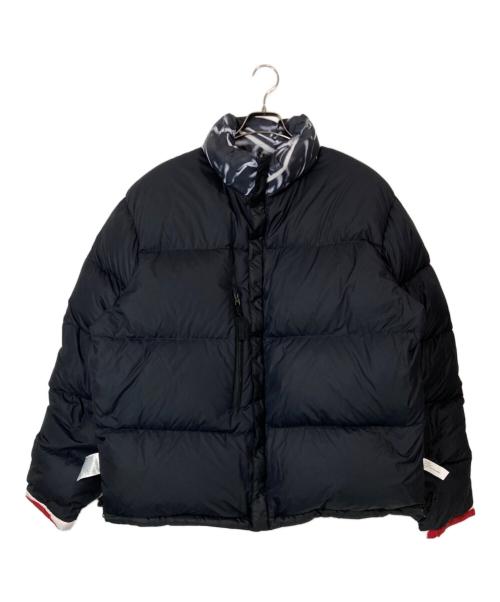 THE NORTH FACE（ザ ノース フェイス）THE NORTH FACE (ザ ノース フェイス) SUPREME (シュプリーム) Trompe L’oeil Printed Nuptse Jacket レッド サイズ:XLの古着・服飾アイテム