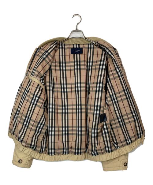 BURBERRY LONDON（バーバリーロンドン）BURBERRY LONDON (バーバリーロンドン) 中綿ブルゾン ベージュ サイズ:Lの古着・服飾アイテム