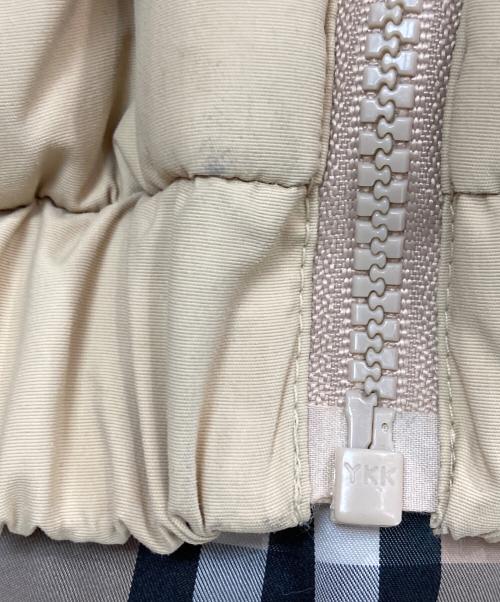 BURBERRY LONDON（バーバリーロンドン）BURBERRY LONDON (バーバリーロンドン) 中綿ブルゾン ベージュ サイズ:Lの古着・服飾アイテム