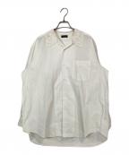 COMME des GARCONS HOMME PLUSコムデギャルソンオムプリュス）の古着「レースカラーシャツ」｜ホワイト