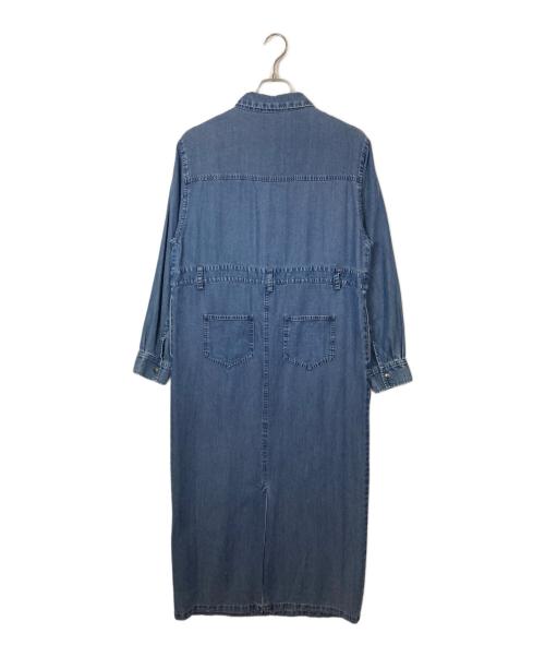 ROSIEE（ロージー）ROSIEE (ロージー) テンセルデニムワンピース ブルー サイズ:FREEの古着・服飾アイテム
